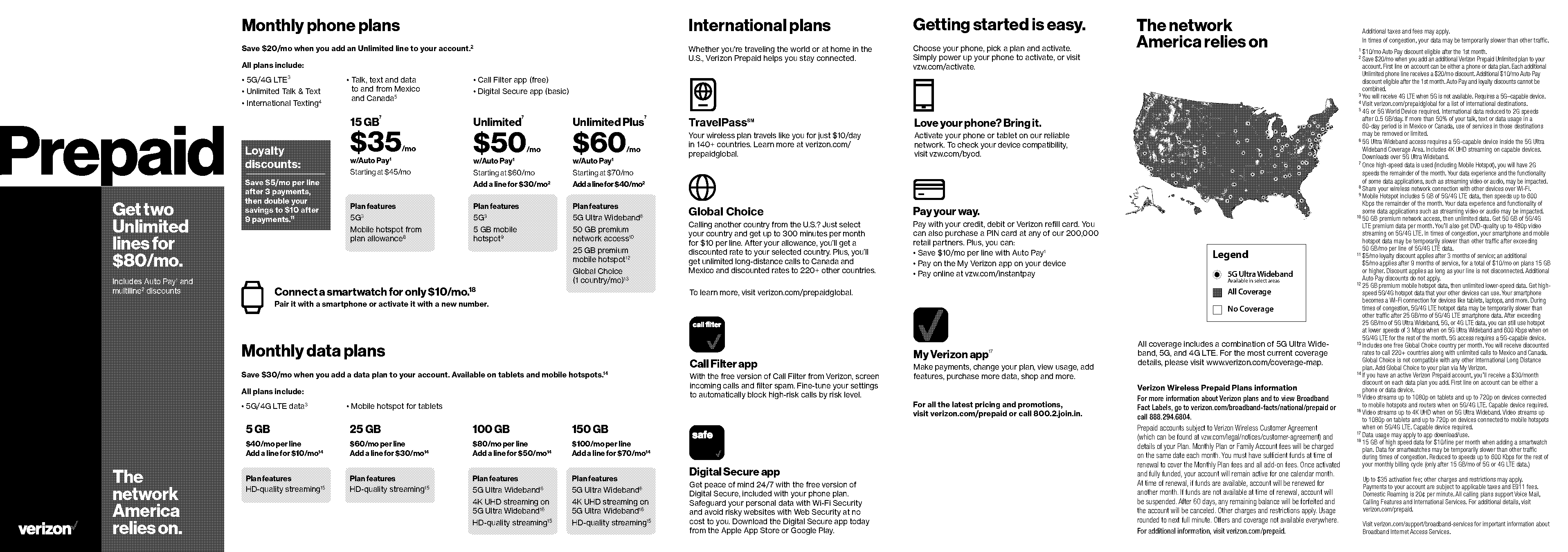 verizon basic cell phone no contract